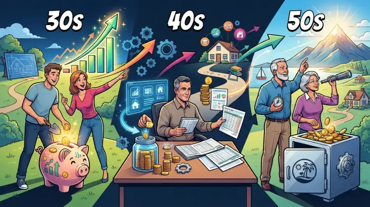 Retirement Planning at 30, 40, and 50: How to Adjust Your Strategy at Every Stage